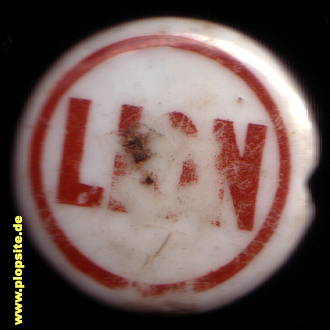 Bügelverschluss aus: Grande Brasserie du Lion SA, Tournai, Doornik, Dornick, Belgien