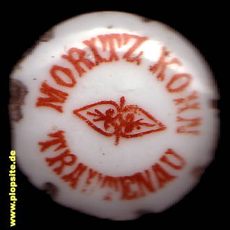 Obraz porcelany z: Trautenau; Moritz Kohn,  CZ, unbekannt, Czechy
