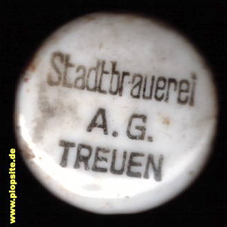 Bügelverschluss aus: Stadtbrauerei AG, Treuen / Vogtl., Treuen/Vogtland, Deutschland