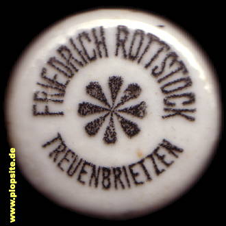 Bügelverschluss aus: Brauerei Friedrich Rottstock, Treuenbrietzen, Deutschland