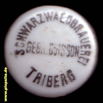 Bügelverschluss aus: Schwarzwaldbrauerei Gebrüder Buisson, Triberg, Triberg im Schwarzwald, Deutschland