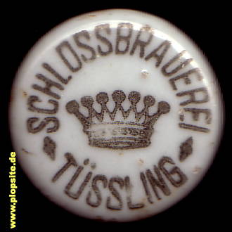 Bügelverschluss aus: Schloßbrauerei, Tüßling, Deutschland