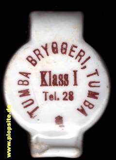 Bügelverschluss aus: Bryggerie, Tumba, Schweden