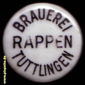 Bügelverschluss aus: Brauerei zum Rappen, Martin, Tuttlingen, Deutschland