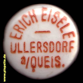 Bügelverschluss aus: Brauerei Erich Eisele, Ullersdorf / Queis, Ołdrzychów, Polen