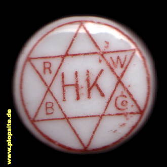 Obraz porcelany z: HK. R. W. B. Co.,  US, unbekannt, USA