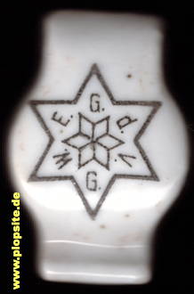 Obraz porcelany z: Stern W.E.G.D.V.G.,  PL, unbekannt, Polska
