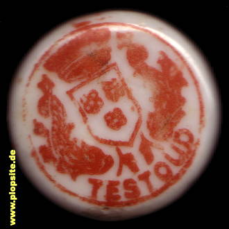 Picture of a ceramic Hutter stopper from: Testoud ,  FR, unbekannt, France