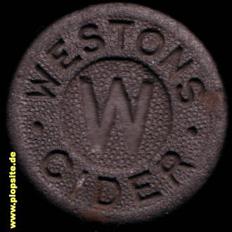 Picture of a ceramic Hutter stopper from: The VW Co. Ltd.,  GB, unbekannt, United Kingdom