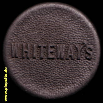 Picture of a ceramic Hutter stopper from: Whiteways,  GB, unbekannt, United Kingdom