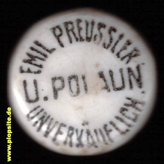 Bügelverschluss aus: Emil Preussler, Unter - Polaun, Polubný, Kořenov, Bad Wurzelsdorf, Tschechien
