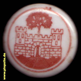 Obraz porcelany z: Untersteinach, Burg mit Baum darin,  DE, unbekannt, Niemcy