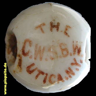 Obraz porcelany z: Utica, NY, The C. W. S. B. W.,  US, unbekannt, USA