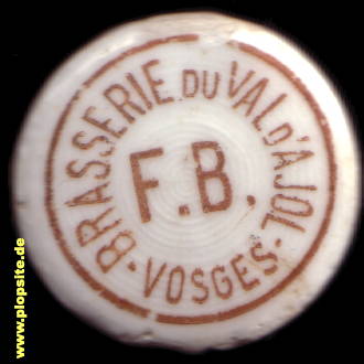 Bügelverschluss aus: Brasserie de la Gerbe d'Or, 