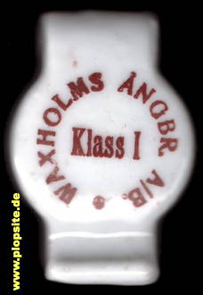 Bügelverschluss aus: Waxholms Ångbryggeri AB, Vaxholm, Schweden