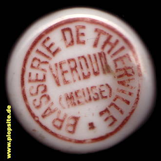 Bügelverschluss aus: Brasserie de Thierville, Eugène Goubet, Verdun, Frankreich