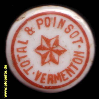 Bügelverschluss aus: Total & Poinsot, Vermenton (Sacy), Vermenton, Frankreich