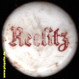 Bügelverschluss aus: Brauerei & Mineralwasserfabrik Richard Reelitz, Vetschau / Spreewald, Wětošow/Błota, Deutschland