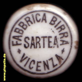 Bügelverschluss aus: Fabbrica Birra e Ghiaccio Giacomo Sartea, Vicenza, Vimercàa, Italien