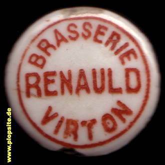 Bügelverschluss aus: Brasserie Renauld, Virton, Viertan, Vèrtan, Belgien