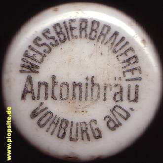 Bügelverschluss aus: Weißbierbrauerei Antonibräu, Vohburg, Deutschland