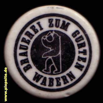 Bügelverschluss aus: Brauerei zum Gurten, Wabern, Köniz, Schweiz