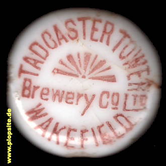 Bügelverschluss aus: Tadcaster Tower Brewery Co. Ltd., Wakefield, Großbritannien
