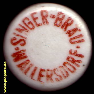 Bügelverschluss aus: Singer Bräu, Wallersdorf, Deutschland