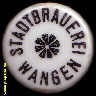 Bügelverschluss aus: Stadtbrauerei, Josef Lanz, Wangen / Allgäu, Deutschland