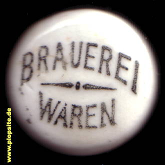 Bügelverschluss aus: Brauerei Birkenstädt, Waren / Müritz, Deutschland