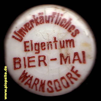 Obraz porcelany z: Warnsdorf, Bier Mai,  CZ, unbekannt, Czechy