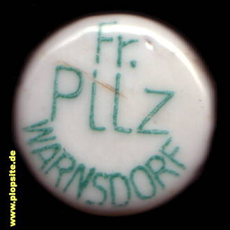 Obraz porcelany z: Warnsdorf; Fr. Pilz,  CZ, unbekannt, Czechy