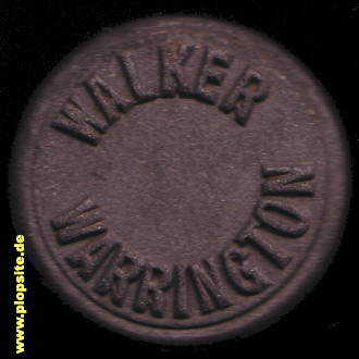 Bügelverschluss aus: Dallam Lane Brewery, Walker & Son, Warrington, Großbritannien