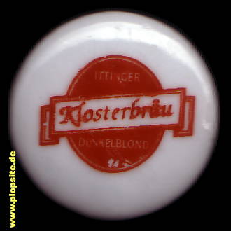 Picture of a ceramic Hutter stopper from: Kartause Ittingen Klosterbräu, Warth, Warth-Weiningen, Switzerland