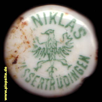 Bügelverschluss aus: Brauerei Niklas  , Wassertrüdingen, Deutschland