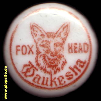 Bügelverschluss aus: Fox Head Beverage Co. Brewery, Waukesha, WI, USA