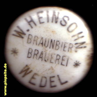 Bügelverschluss aus: Braunbier Brauerei W. Heinsohn, Wedel, Deutschland