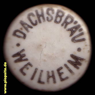 Bügelverschluss aus: Dachsbräu, Weilheim, Deutschland