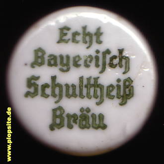 Obraz porcelany z: Echt Bayerisch Schultheiß Bräu, Weißenbrunn, Niemcy