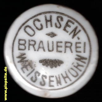 Bügelverschluss aus: Ochsen Brauerei, Weißenhorn, Altusried-Weitenau, Deutschland