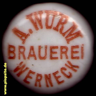 Bügelverschluss aus: Brauerei A. Wurm, Werneck, Deutschland