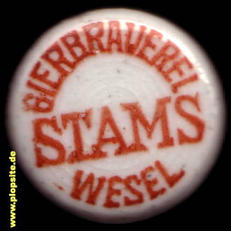 Bügelverschluss aus: Bierbrauerei Stams, Wesel, Deutschland