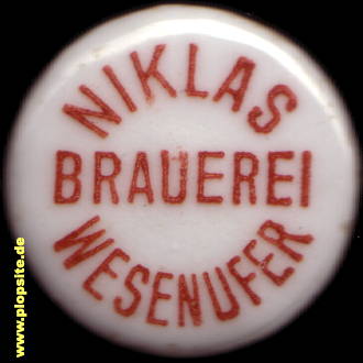Bügelverschluss aus: Brauerei Niklas, Wesenufer, Wesenurfahr, Österreich