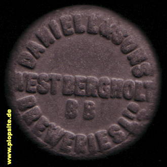 Bügelverschluss aus: Daniell & Sons Breweries Ltd., West Bergholt, Großbritannien