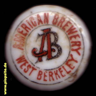 B�ügelverschluss aus: Joseph Raspiller & Co. American Brewery, West Berkley, CA, USA