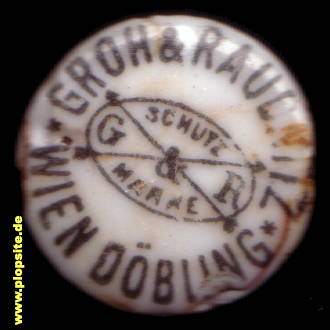 B�ügelverschluss aus: Wien - Döbling, Bierniederlassung Groh & Traudnitz,  AT, unbekannt, Österreich