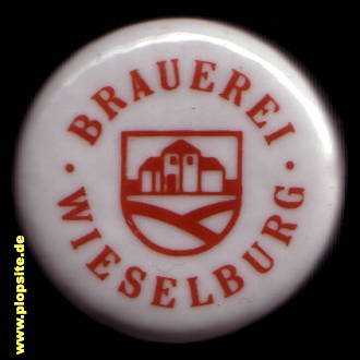 Picture of a ceramic Hutter stopper from: Brauerei, Wieselburg, Wieselburg / Erlauf, Austria
