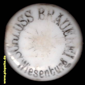 Bügelverschluss aus: Schloßbrauerei , Wiesenburg / Mark, Deutschland