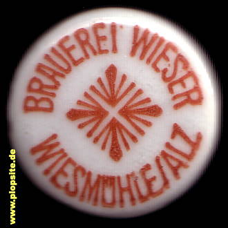 Bügelverschluss aus: Brauerei Wieser, Wiesmühle / Alz, Wiesmühl, Engelsberg, Deutschland