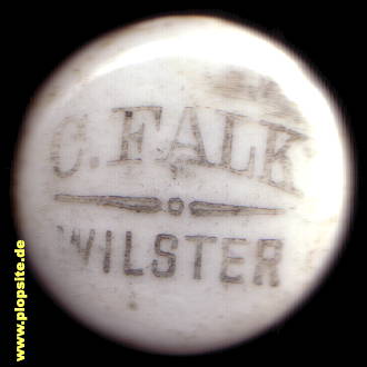 Obraz porcelany z: Brauerei Carl Falk, Wilster, Niemcy